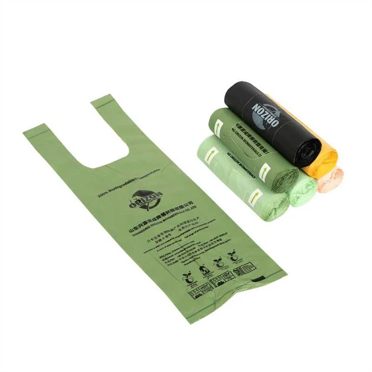 100% Biodegradable Drawstring Bags For Garbage